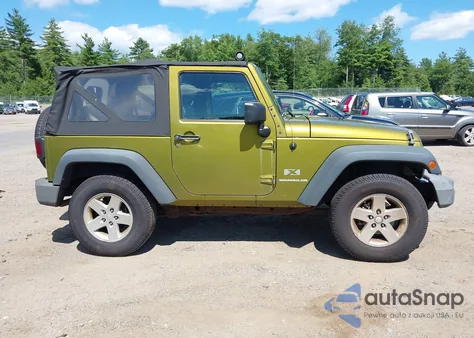 2008 Jeep Wrangler X from USA, damaged, VIN 1J4FA24198L635017